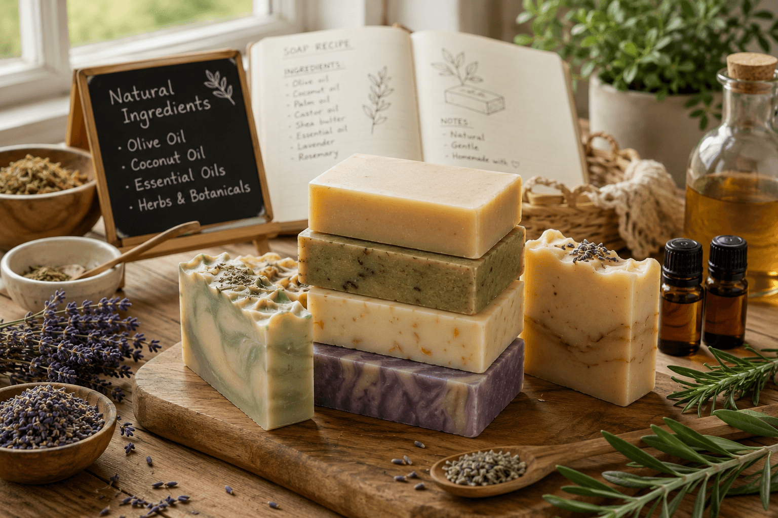 Chemical-Free Soap Making